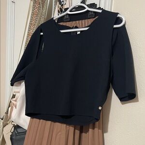 Fabletics Black Crop Top